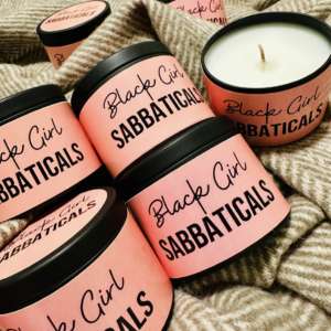 Black Girl Sabbaticals Travel Candle (4 oz.)